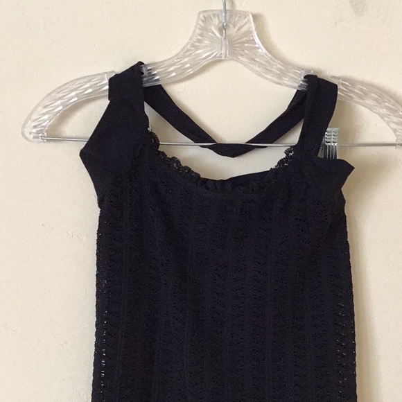 Guess by Marciano Bodycon Dress Halter Black Eyele… - Picture 3 of 5